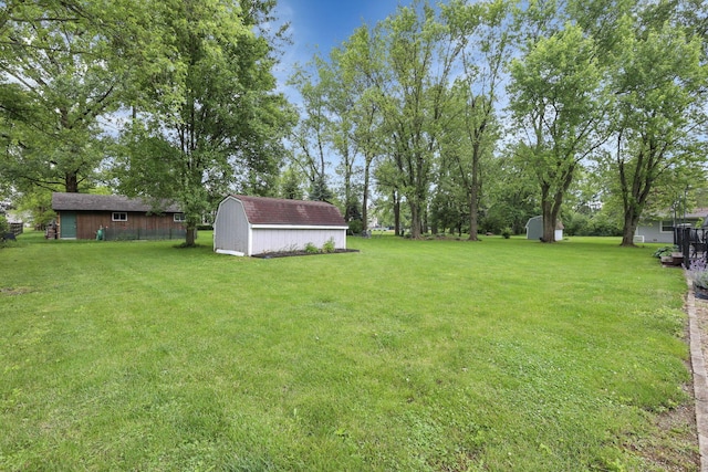 13680 Nantucket Ave NW, Pickerington, OH 43147 - view of grassy yard with a shed