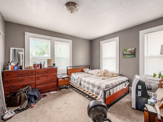 1364-1366 S 3rd St, Columbus, OH 43207 - bedroom featuring carpet flooring and a textured ceiling
