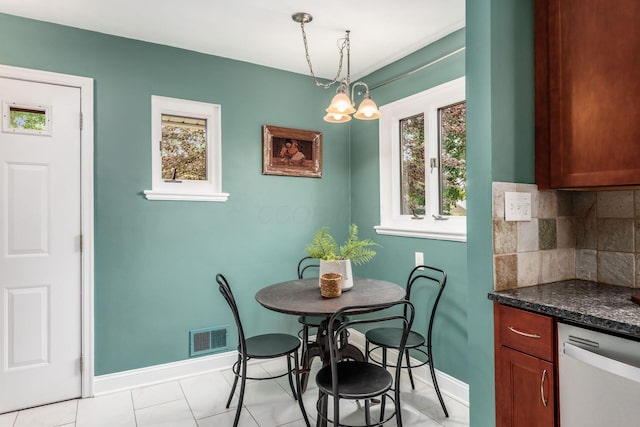 328 Chatham Rd, Columbus, OH 43214 - dining space featuring baseboards