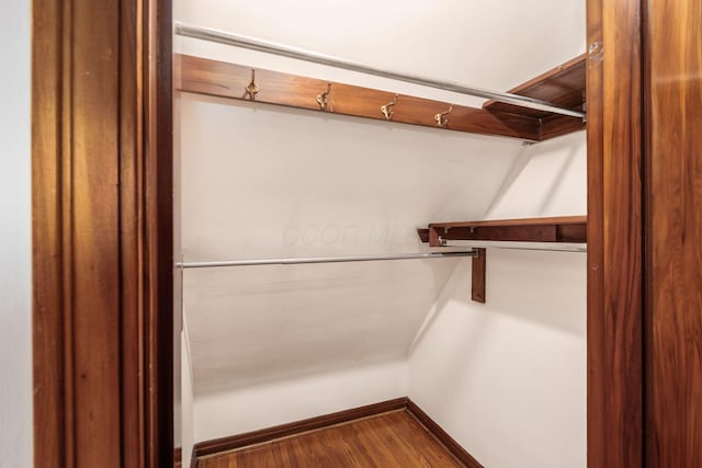 328 Chatham Rd, Columbus, OH 43214 - walk in closet with wood finished floors