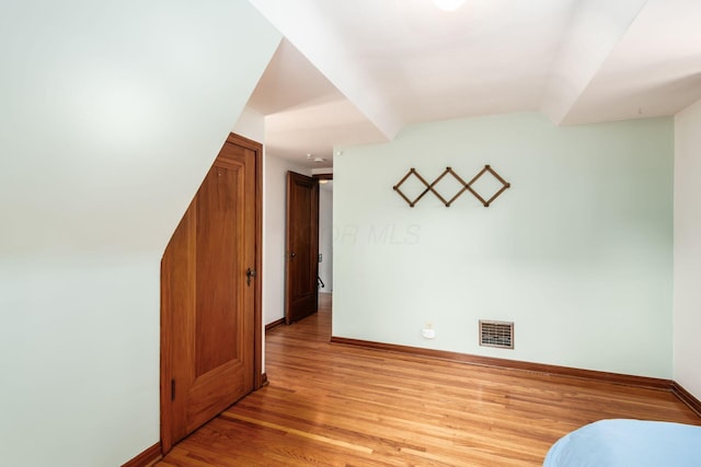 328 Chatham Rd, Columbus, OH 43214 - additional living space with baseboards and light wood finished floors