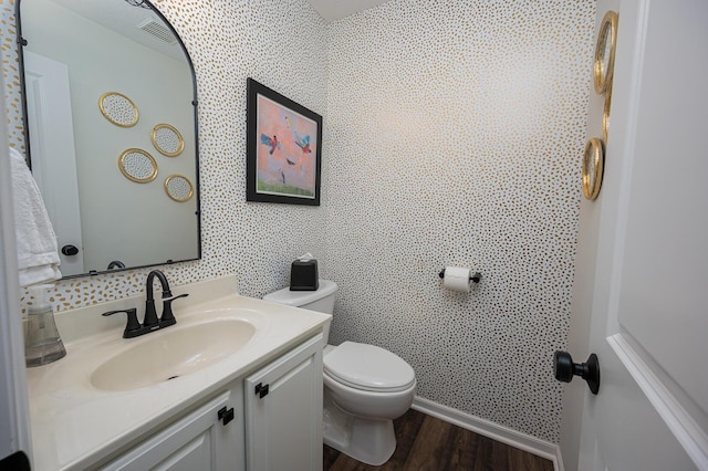 1355 Fisher Run Ct, Columbus, OH 43235 - bathroom featuring wood finished floors and vanity