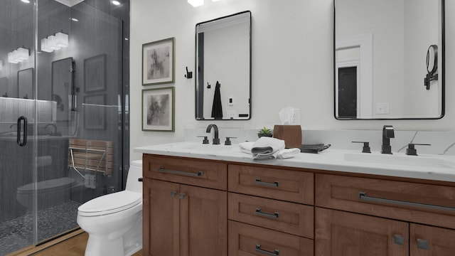 1098 Oregon Ave, Columbus, OH 43201 - full bath featuring double vanity and a shower stall