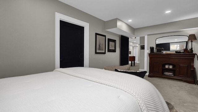 1098 Oregon Ave, Columbus, OH 43201 - carpeted bedroom featuring recessed lighting