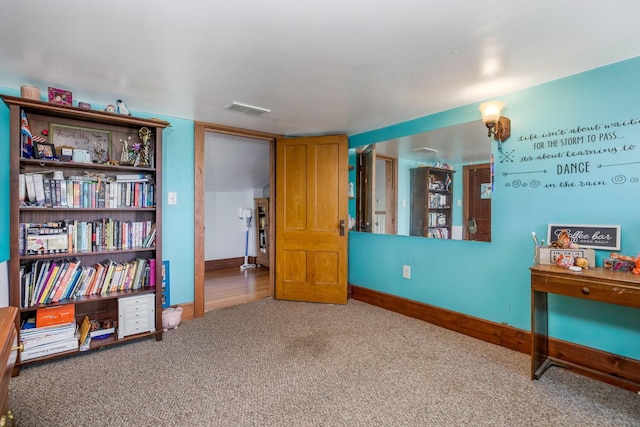 2380 Cedar Hill Rd SW, Amanda, OH 43102 - miscellaneous room with carpet floors and baseboards