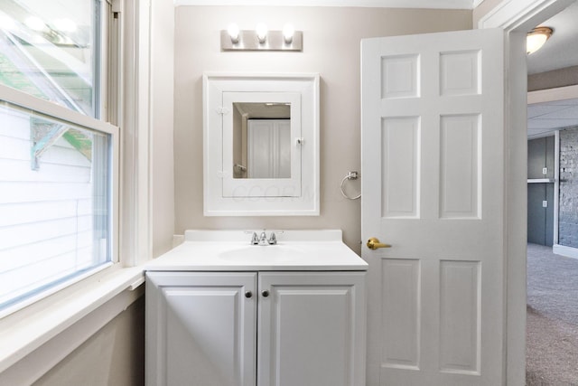 334 S Richardson Ave, Columbus, OH 43204 - bathroom with healthy amount of natural light and vanity