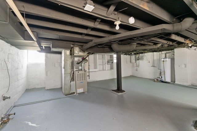 334 S Richardson Ave, Columbus, OH 43204 - below grade area with heating unit