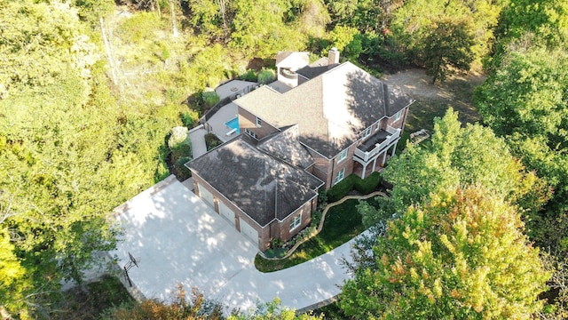 125 Fallen Ash Dr, Granville, OH 43023 - aerial view of property and surrounding area