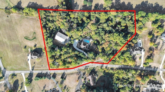 125 Fallen Ash Dr, Granville, OH 43023 - view of property location with property parcel outlined