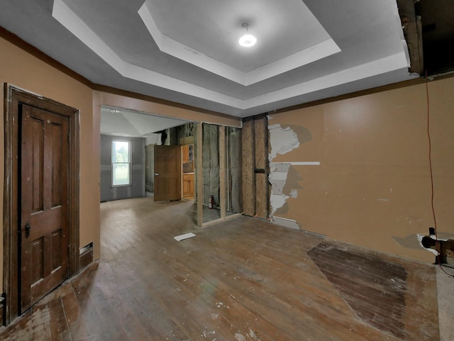 1803 County Road 26, Marengo, OH 43334 - below grade area featuring hardwood / wood-style floors