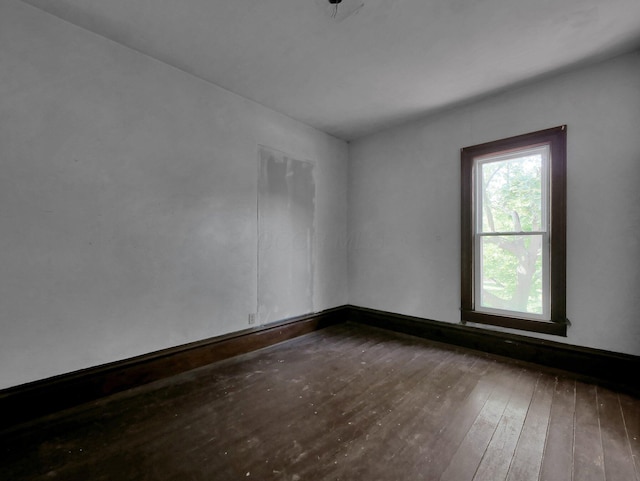 1803 County Road 26, Marengo, OH 43334 - empty room featuring wood-type flooring and baseboards
