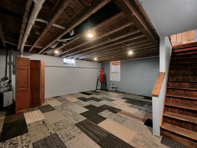 1803 County Road 26, Marengo, OH 43334 - below grade area featuring stairs