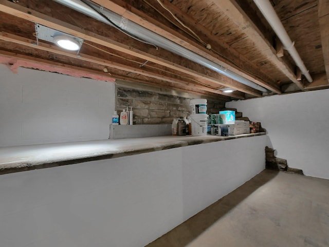 1803 County Road 26, Marengo, OH 43334 - view of unfinished basement