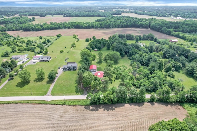 1803 County Road 26, Marengo, OH 43334 - aerial view of sparsely populated area with a tree filled landscape
