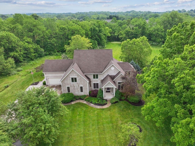 332 Waters Edge Dr, Hebron, OH 43025 - view of subject property featuring a forest