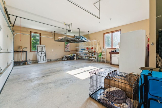 332 Waters Edge Dr, Hebron, OH 43025 - garage with a garage door opener