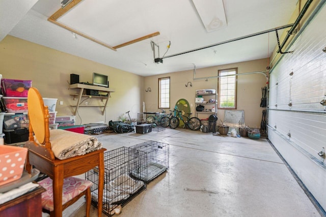 332 Waters Edge Dr, Hebron, OH 43025 - garage featuring a garage door opener
