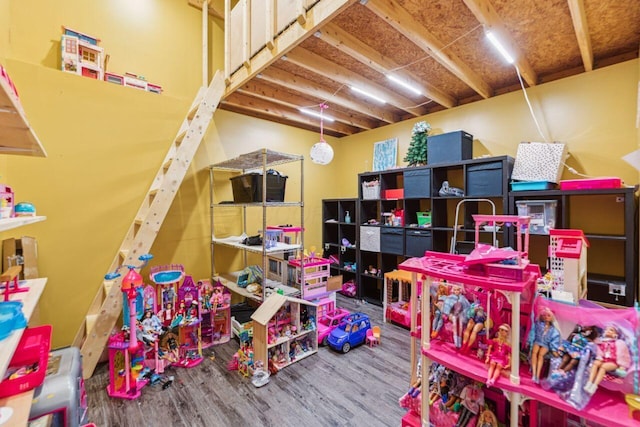 332 Waters Edge Dr, Hebron, OH 43025 - playroom featuring wood finished floors