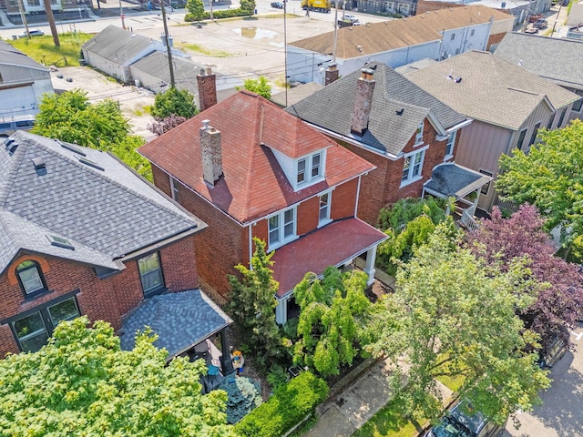 1214 Hamlet St, Columbus, OH 43201 - aerial view of residential area