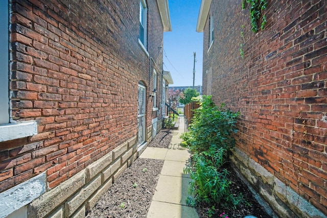 1214 Hamlet St, Columbus, OH 43201 - view of home's exterior with brick siding