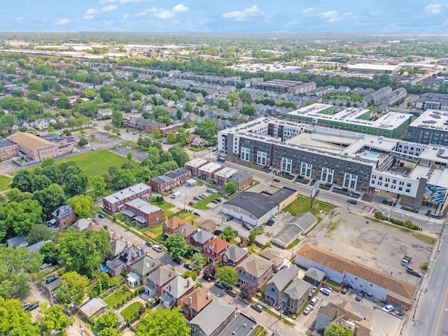 1214 Hamlet St, Columbus, OH 43201 - drone / aerial view