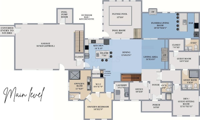525 Floral Valley Dr W, Howard, OH 43028 - view of property floor plan