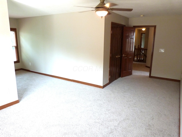 2360 Rufus Ct, Lewis Center, OH 43035 - unfurnished room featuring ceiling fan and carpet flooring