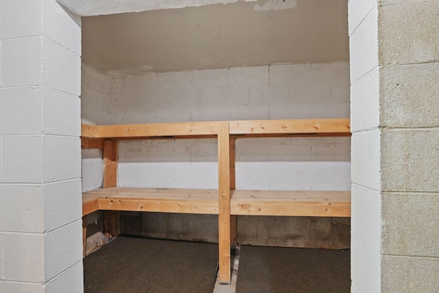 220 Hardy Way, Worthington, OH 43085 - relaxing sauna / steam room with concrete block wall