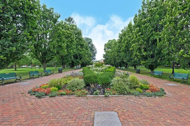 251 E Kossuth St Unit A, Columbus, OH 43206 - view of home's community featuring a lawn