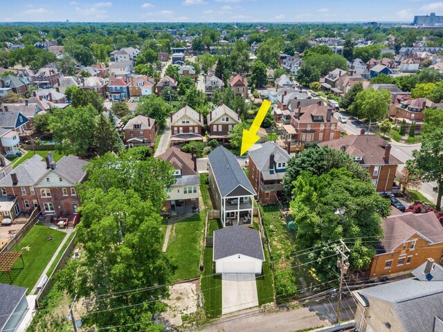 1210 Madison Ave, Columbus, OH 43205 - aerial view of residential area