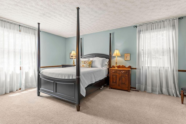 1212 Autumn Creek Cir, Westerville, OH 43081 - bedroom featuring carpet flooring and a textured ceiling