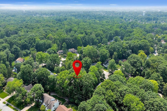 1212 Autumn Creek Cir, Westerville, OH 43081 - aerial view of a heavily wooded area