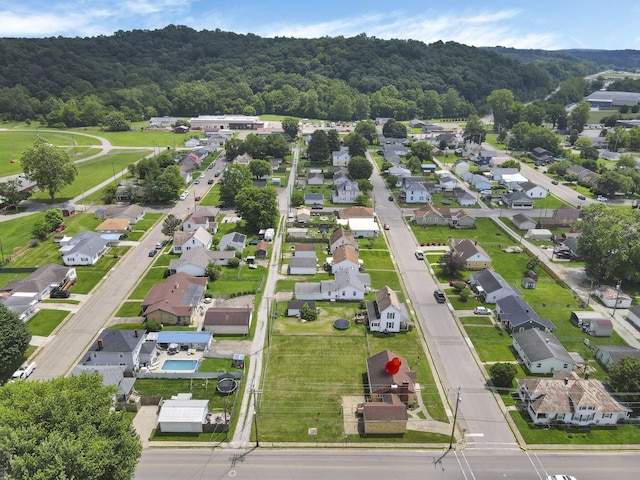 714 E 2nd St, Logan, OH 43138 - aerial view of property's location featuring a forest and nearby suburban area
