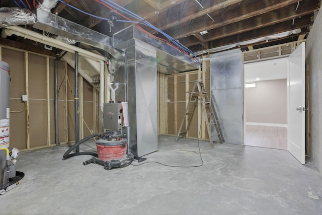 714 E 2nd St, Logan, OH 43138 - view of unfinished basement