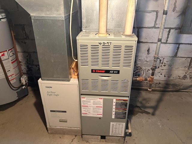 114 E N St, Mount Gilead, OH 43338 - utilities with water heater and heating unit