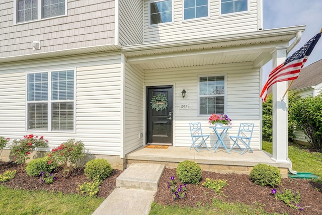 1957 Cumberland St, Newark, OH 43055 - entrance to property with a porch