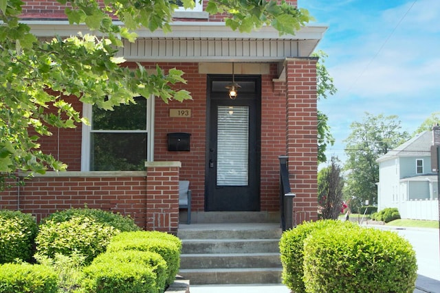 193 E Mithoff St Unit 193, Columbus, OH 43206 - entrance to property featuring brick siding