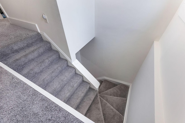 1167 Neil Ave, Columbus, OH 43201 - stairs featuring carpet