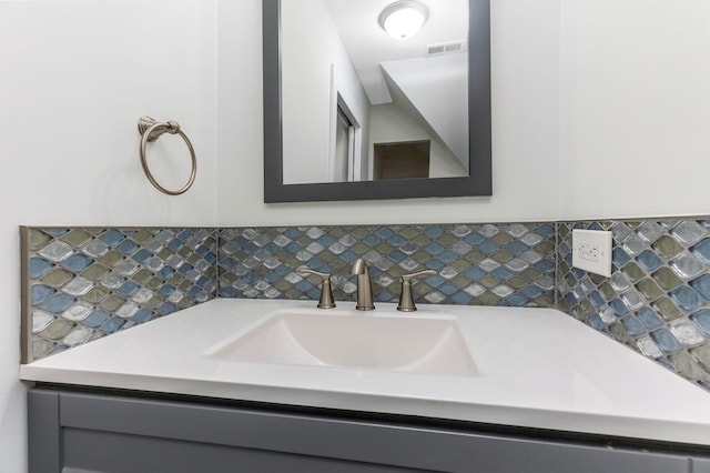 1167 Neil Ave, Columbus, OH 43201 - bathroom featuring vanity and backsplash