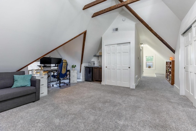 1167 Neil Ave, Columbus, OH 43201 - home office featuring light colored carpet