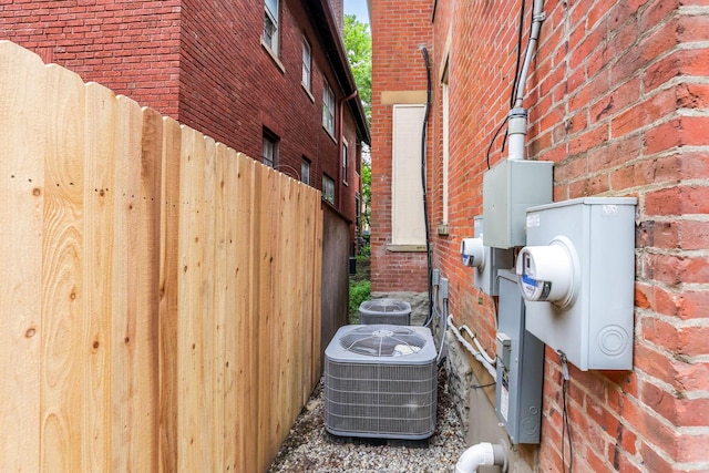1167 Neil Ave, Columbus, OH 43201 - exterior view of brick siding and electric meter