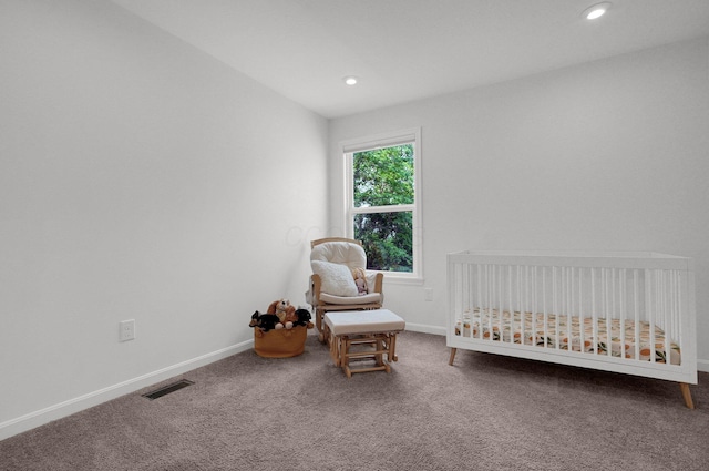 120 Heron Ave, Pataskala, OH 43062 - carpeted bedroom with a nursery area and recessed lighting