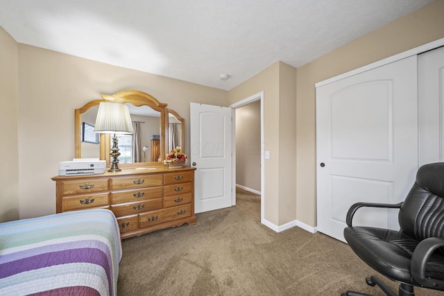 305 Pointe Pl Unit 12, Westerville, OH 43082 - carpeted bedroom with baseboards and a closet