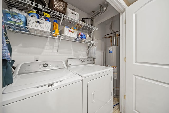 305 Pointe Pl Unit 12, Westerville, OH 43082 - laundry room with washer and dryer and water heater