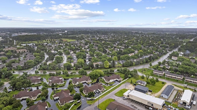 305 Pointe Pl Unit 12, Westerville, OH 43082 - aerial view of property and surrounding area with nearby suburban area
