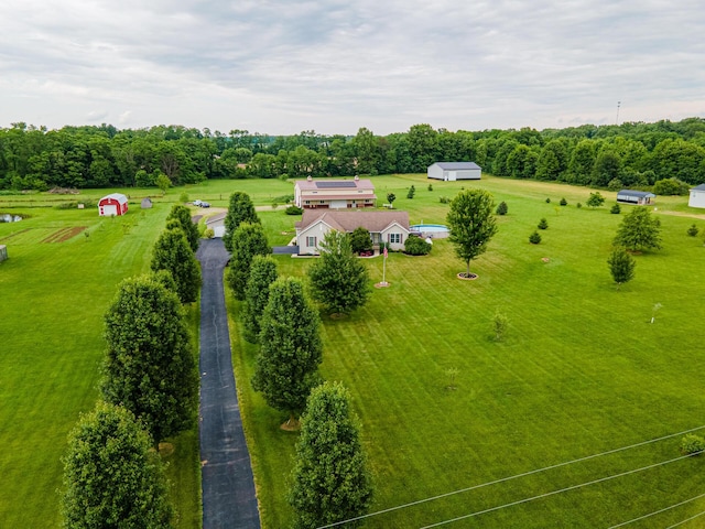 4091 Township Road 21, Marengo, OH 43334 - aerial view of sparsely populated area featuring a tree filled landscape