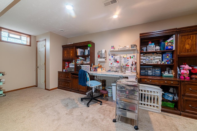 4091 Township Road 21, Marengo, OH 43334 - home office featuring carpet floors and baseboards