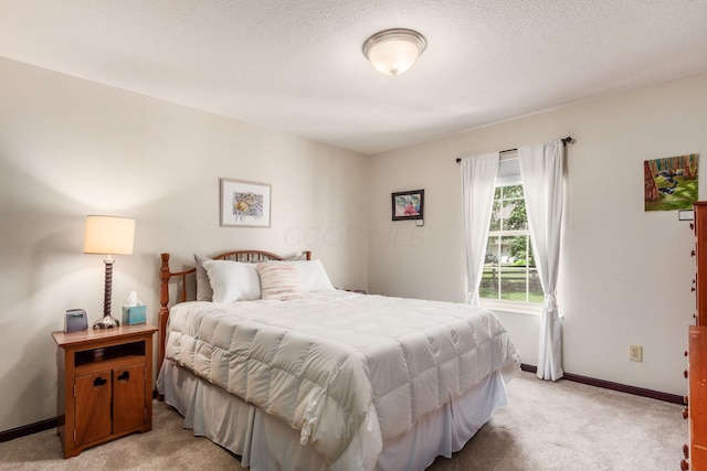 2461 Abbey Knoll Dr, Lewis Center, OH 43035 - bedroom featuring light colored carpet and a textured ceiling