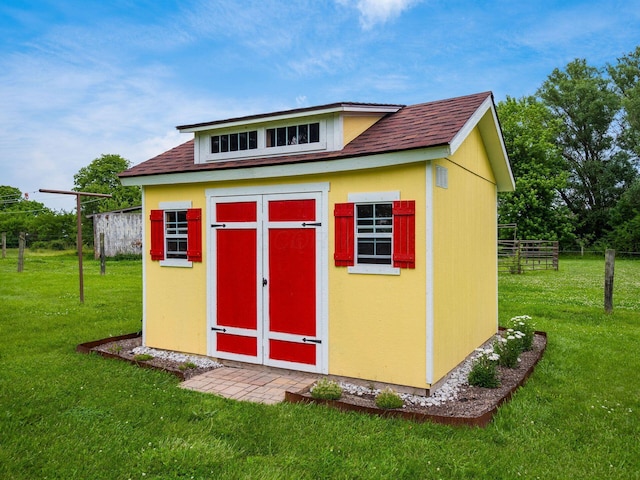 8120 Morgan Rd, West Jefferson, OH 43162 - view of shed