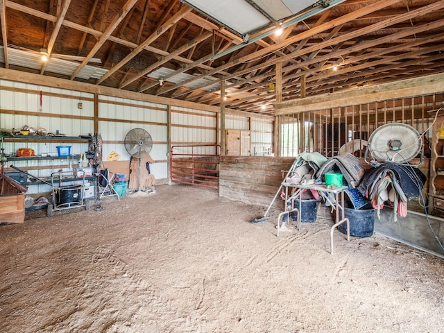 8120 Morgan Rd, West Jefferson, OH 43162 - view of stable